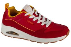 Buty sportowe Sneakersy męskie, Uno - Victory Pack. Czerwone buty sportowe na co dzień męskie Skechers, z materiału, bez zapięcia, trekkingowe. Za 339.99 zł.