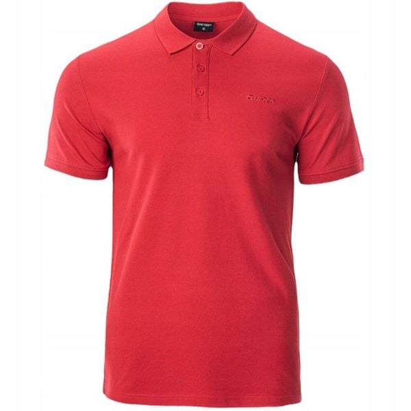Koszulka Polo Męska Romso. Niebieskie koszulki polo męskie Hi-tec, l, bez wzorów, z bawełny, bez ramiączek. Za 102.99 zł.