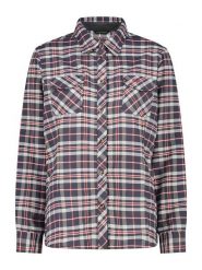 CMP Koszula funkcyjna w kolorze szaro-czerwonym rozmiar: 42. Czerwone koszule damskie CMP, bez wzorów, sportowe, bez kołnierzyka, bez ramiączek. Za 148.26 zł.