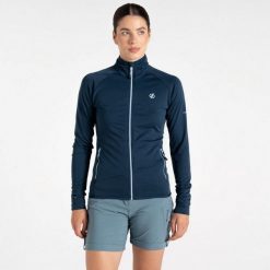 Bluza damska Dare 2B Emerging Core. Niebieskie bluzy z kapturem damskie Dare 2b, m, z elastanu. Za 95.00 zł.