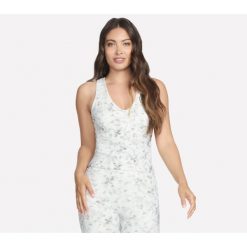 Koszulka Damska Skechers. Białe t-shirty damskie Skechers, bez wzorów, bez kołnierzyka. Za 163.99 zł.