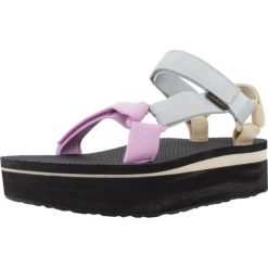 Sandały Teva Model W Flatform Univers Kolor Wielokolorowy. Sandały damskie Teva, bez wzorów, z gumy, bez obcasa. Za 335.00 zł.