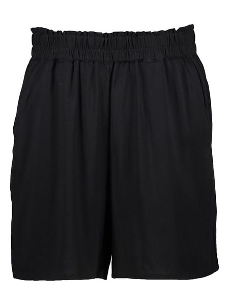 Vero Moda Szorty "Measy joy" w kolorze czarnym rozmiar: S. Czarne szorty damskie Vero Moda, bez wzorów, z wiskozy. Za 61.31 zł.