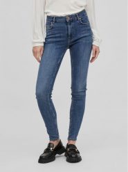 Vila Jeansy Sarah 14082132 Granatowy Skinny Fit. Niebieskie jeansy damskie Vila. Za 149.99 zł.