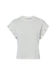 Noisy May Koszulka Kobiety Bawełna (100%) biały, S. Białe t-shirty damskie Noisy may, s, bez wzorów, z bawełny, bez kołnierzyka. Za 129.95 zł.