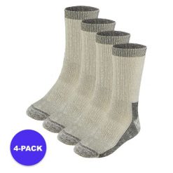 Skarpety unisex Heavy Tracking Wełna Merino 4 pary. Szare skarpetki damskie XTREME, bez wzorów, z elastanu. W wyprzedaży za 281.95 zł.