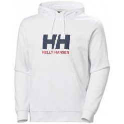 Bluza z kapturem Helly Hansen HH Logo 2.0. Białe bluzy z kapturem męskie Helly Hansen, na lato, l, z bawełny. Za 331.95 zł.