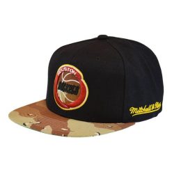 Czapka z daszkiem Mitchell & Ness NBA HWC Houston Rockets Choco -HROYYPPPBLCK. Czarne czapki męskie Mitchell & Ness, bez wzorów, sportowe. Za 89.00 zł.