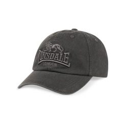 Czapka z daszkiem Lonsdale Eastburn. Szare czapki męskie Lonsdale, bez wzorów, eleganckie. Za 148.50 zł.