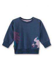 Sanetta Kidswear Bluza w kolorze granatowym rozmiar: 62. Niebieskie bluzy i bluzki niemowlęce Sanetta Kidswear, bez wzorów, z bawełny, bez ramiączek, bez kaptura. Za 52.99 zł.