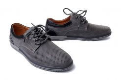 WOJTYŁKO 9W22605S popiel, półbuty męskie. Szare półbuty męskie Wojtyłko, bez zapięcia. Za 169.90 zł.