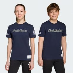Koszulka Real Madryt US Pack. Białe t-shirty damskie Adidas, m, z bawełny, bez ramiączek, do piłki nożnej. Za 149.00 zł.
