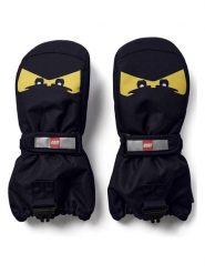 LEGO Rękawiczki narciarskie "Agan" w kolorze czarnym rozmiar: 134/140. Czarne rękawiczki dziecięce LEGO, bez ramiączek. Za 100.75 zł.