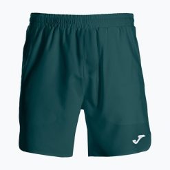 Spodenki tenisowe męskie Joma Challenge. Zielone szorty męskie Joma, bez wzorów, z elastanu. Za 139.99 zł.