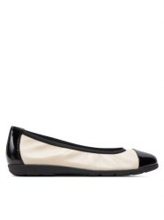 Caprice Baleriny 9-22152-42 Beżowy. Brązowe baleriny damskie Caprice, bez wzorów, ze skóry, bez obcasa. Za 139.99 zł.