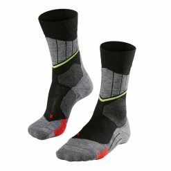 Skarpetki Falke SC1. Czarne skarpetki męskie Falke, bez wzorów, z elastanu. Za 158.00 zł.