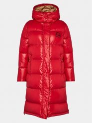 Invicta Płaszcz zimowy 4432613/D Czerwony Regular Fit. Czerwone płaszcze damskie Invicta, na zimę, xl, bez wzorów, z syntetyku. Za 1,389.00 zł.