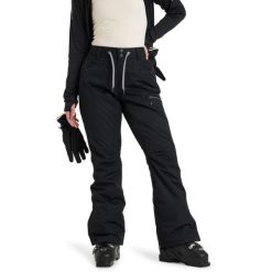 Spodnie snowboardowe damskie ROXY Nadia. Białe spodnie materiałowe damskie Roxy, bez wzorów, sportowe. Za 629.99 zł.