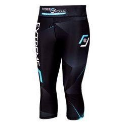 Legginsy sportowe damskie EXTREME HOBBY MT SPORT 3/4. Niebieskie bielizna termoaktywna damska EXTREME HOBBY, s, bez wzorów, z elastanu. Za 179.00 zł.