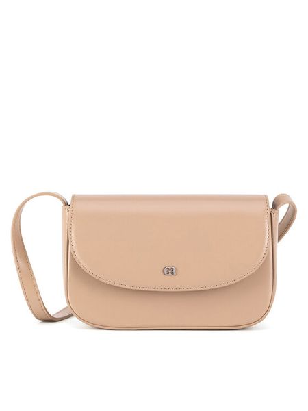 Gino Rossi Torebka WEN-199 Beżowy. Brązowe listonoszki damskie Gino Rossi, bez wzorów, bez dodatków. Za 179.99 zł.