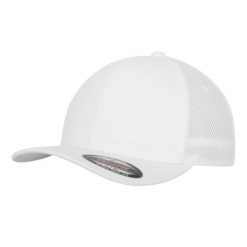 Czapka Z Daszkiem Tactel Mesh. Niebieskie czapki z daszkiem damskie FLEXFIT, bez wzorów, z meshu. Za 98.99 zł.