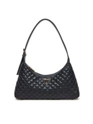 Guess Torebka HWEQG9 54117 Czarny. Czarne torebki klasyczne damskie Guess, z aplikacjami, ze skóry, bez dodatków. Za 319.99 zł.