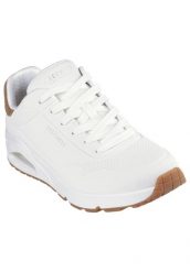 Buty SKECHERS UNO - SUITED ON AIR Biały. Białe buty fitness męskie Skechers, na fitness i siłownię. Za 293.99 zł.