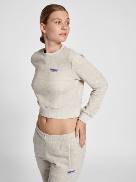 Damska krótka bluza Hummel LGC Shai. Niebieskie bluzy sportowe damskie HUMMEL, m, z bawełny. Za 196.65 zł.