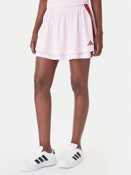 Adidas Spódnica mini House Of Tiro KB6099 Różowy Regular Fit. Czerwone spódniczki damskie Adidas, s, bez wzorów, z syntetyku, mini. Za 127.99 zł.