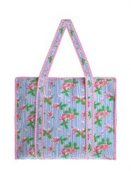BLE Shopper bag w kolorze błękitnym - 45 x 37 x 20 cm rozmiar: onesize. Niebieskie shopper bag damskie BLE, bez wzorów, z materiału, na ramię, bez dodatków. Za 116.32 zł.