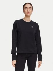 Under Armour Bluza UA Sport Terry 6011016 Czarny Regular Fit. Czarne bluzy bez kaptura damskie Under Armour, s, bez wzorów, z bawełny, bez ramiączek, bez kaptura. Za 229.99 zł.