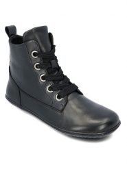 Groundies Skórzane buty "Salzburg" w kolorze czarnym do chodzenia na boso rozmiar: 36. Czarne botki damskie Groundies, bez obcasa, bez zapięcia. Za 304.99 zł.