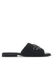 Inuikii Klapki Classic Suede Velcro 70104-367 Czarny. Czarne klapki damskie Inuikii, bez wzorów, z materiału, bez obcasa. Za 1,109.00 zł.