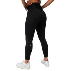 Legginsy 7/8 z wysokim stanem damskie Fabletics Boost. Czarne legginsy damskie FABLETICS, xl, bez wzorów, z elastanu. Za 300.00 zł.
