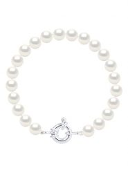 Mitzuko Bransoletka perłowa w kolorze białym rozmiar: onesize. Białe bransoletki damskie Mitzuko, srebrne. Za 347.99 zł.