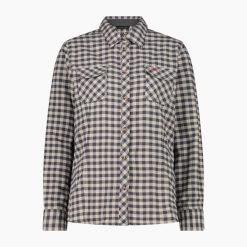 Koszula damska turystyczne CMP 32T1486. Brązowe koszule damskie CMP, l, bez wzorów, sportowe, bez kołnierzyka, bez ramiączek. Za 236.45 zł.