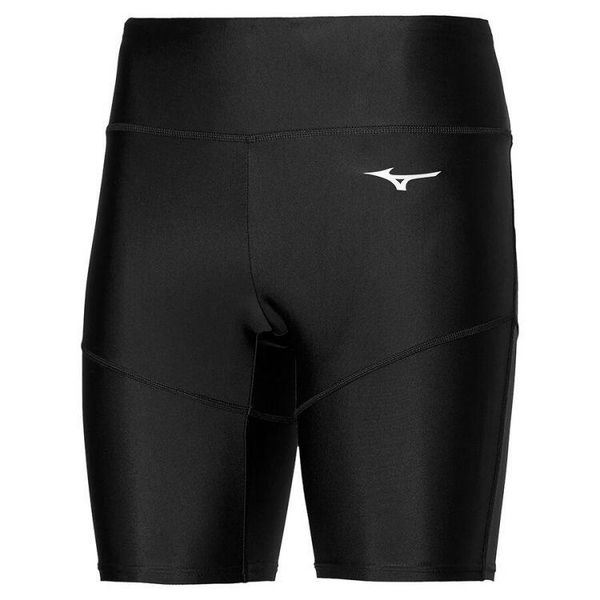Legginsy do biegania damskie Mizuno Core Mid Tights krótkie. Czarne legginsy damskie Mizuno, s, bez wzorów. Za 72.99 zł.