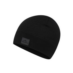 Czapka Beanie z wełny merynosa Unisex Fjord Nansen Light Merinoull. Zielone czapki męskie FJORD NANSEN, bez wzorów, z wełny, sportowe. Za 99.99 zł.