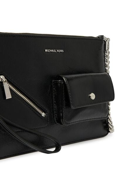 MICHAEL Michael Kors Torebka Jet Set 32S6SJ6F6L Czarny. Czarne torebki klasyczne damskie MICHAEL Michael Kors, bez wzorów, ze skóry, bez dodatków. Za 739.99 zł.
