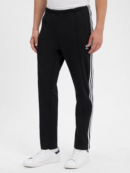 Adidas Originals spodnie do biegania Mężczyźni czarny, XXL. Czarne spodnie materiałowe męskie adidas Originals, bez wzorów. Za 279.95 zł.