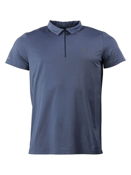 Peak Mountain Funkcyjna koszulka polo "Chance" w kolorze niebieskim rozmiar: XL. Niebieskie koszulki polo męskie Peak Mountain, xl, bez wzorów, z materiału, bez ramiączek. Za 109.52 zł.