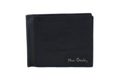 Portfel skórzany Pierre Cardin czarny 8806EK016-1. Czarne portfele męskie Pierre Cardin, bez wzorów, ze skóry. Za 119.99 zł.