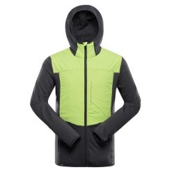 Bluza męska trekkingowa z kapturem Alpine Pro Zoll. Zielone bluzy z kapturem męskie Alpine Pro, m. W wyprzedaży za 349.00 zł.