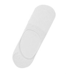 Stopki, Białe Krótkie Skarpetki, Gładkie, Jednokolorowe, do Mokasynów, Balerin -EM Men's Access. Białe skarpetki męskie Em men's accessories, bez wzorów, z bawełny. Za 19.99 zł.