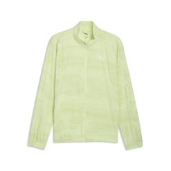 Kurtka z dresu Puma Velocity. Szare kurtki męskie Puma, bez wzorów, z dresówki, sportowe, bez kaptura. Za 318.50 zł.