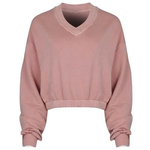 Bluza sportowa damska Reebok HY2707. Czerwone bluzy bez kaptura damskie Reebok, m, bez wzorów, z bawełny, bez ramiączek, krótkie, bez kaptura. Za 172.00 zł.