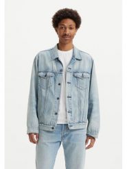 Levi's Kurtka dżinsowa w kolorze błękitnym rozmiar: L. Niebieskie kurtki męskie Levi's, l, z aplikacjami, z bawełny, bez kaptura. Za 300.21 zł.