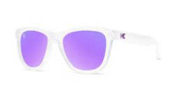 Dziecięce okulary przeciwsłoneczne - kategoria 3 z polaryzacją - Grape Jellyfish. Białe okulary przeciwsłoneczne dziecięce KNOCKAROUND. Za 130.90 zł.