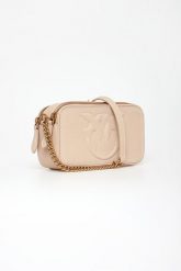 Torebka damska skórzana Carrie Camera Case Mini PINKO. Torebki klasyczne damskie Pinko, bez wzorów, bez dodatków. W wyprzedaży za 1,031.20 zł.