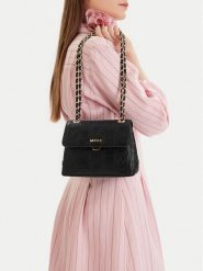 MEXX Torebka CEO-MEXX-S-015-07 Czarny. Czarne torebki klasyczne damskie Mexx, bez wzorów, z materiału, bez dodatków. Za 179.99 zł.